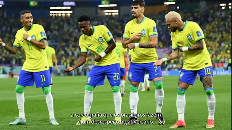 Vídeo: Ex-atleta Roy Keane reclama de comemorações brasileiras: "Desrespeito" | R7 na Copa