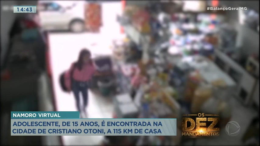 Vídeo: Adolescente de 15 anos é encontrada a 115 km de casa