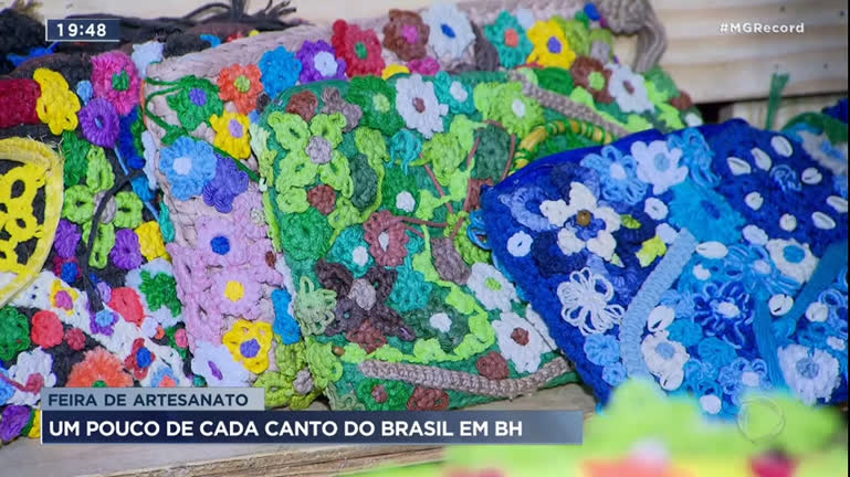 Vídeo: Feira Nacional de Artesanato apresenta um pouco de cada canto do Brasil em BH