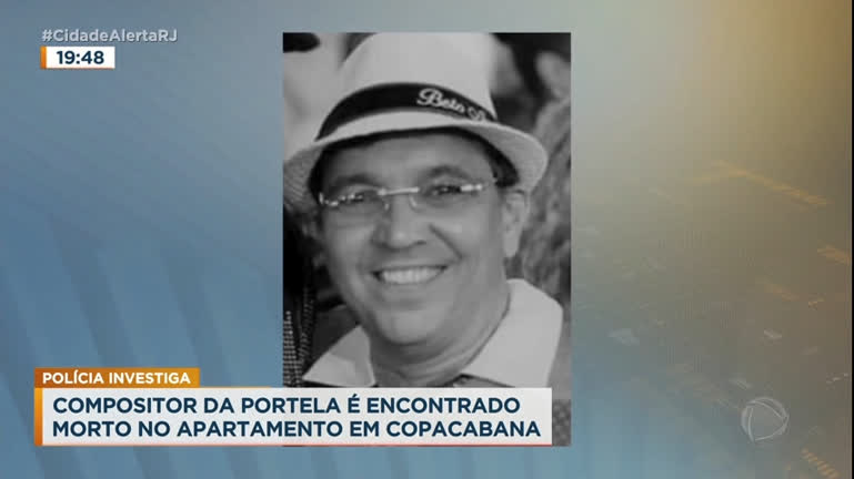 Vídeo: Polícia investiga morte de compositor da Portela na zona sul do Rio