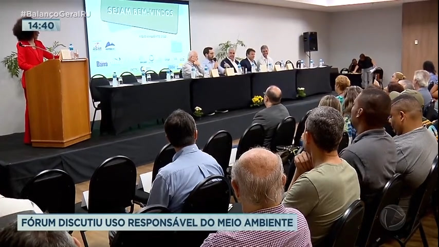 Vídeo: Fórum discute soluções para o meio ambiente no Rio