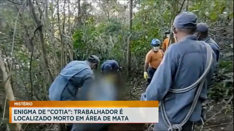 Vídeo: Corpo de homem é encontrado em condições assustadoras em Cotia (SP)