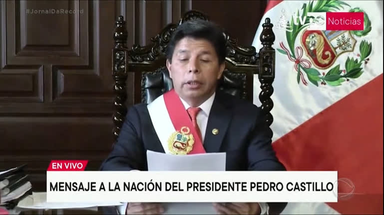 Vídeo: Presidente do Peru, Pedro Castillo, é destituído e preso após tentar dar golpe de estado