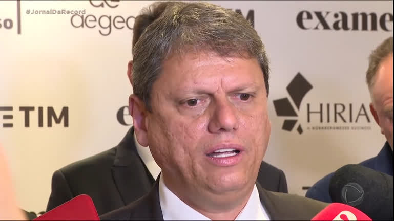 Vídeo: Tarcísio de Freitas anuncia que governo paulista terá uma Secretaria de Projetos e Investimentos