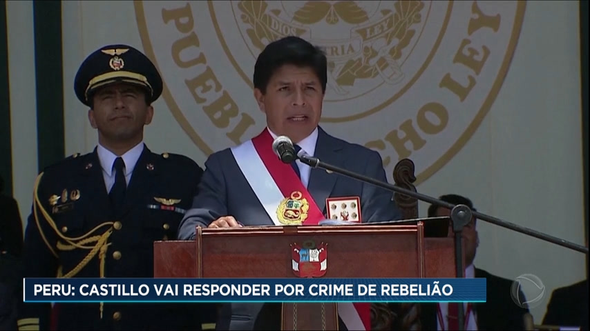 Vídeo: Pedro Castillo é denunciado ao Ministério Público do Peru por rebelião