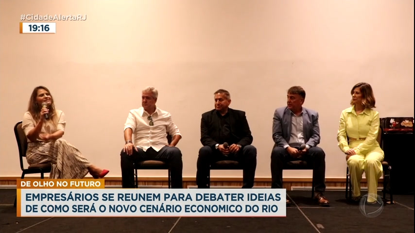 Vídeo: Empresários se reúnem na zona oeste do Rio para debater cenário econômico do Rio