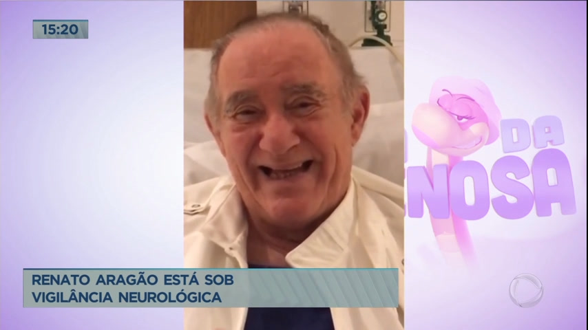 Vídeo: Renato Aragão tem acidente isquêmico transitório