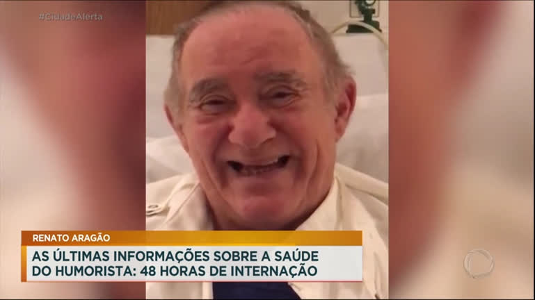 Vídeo: Renato Aragão apresenta melhora e tranquiliza fãs