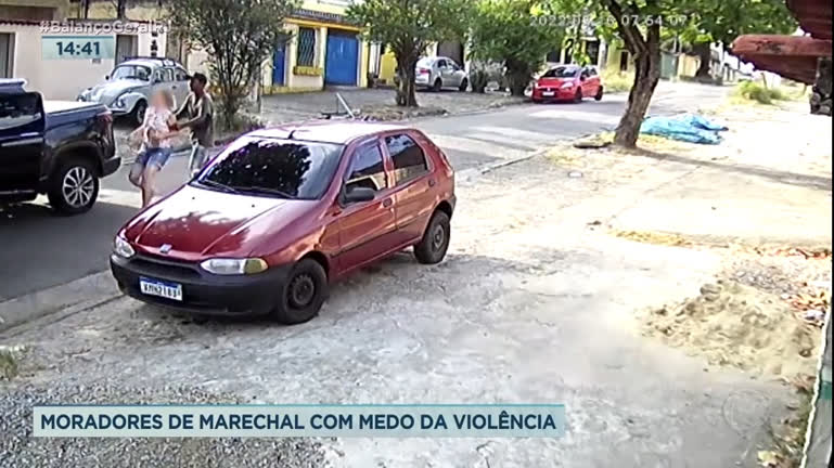 Vídeo: Moradores temem a violência em Marechal Hermes