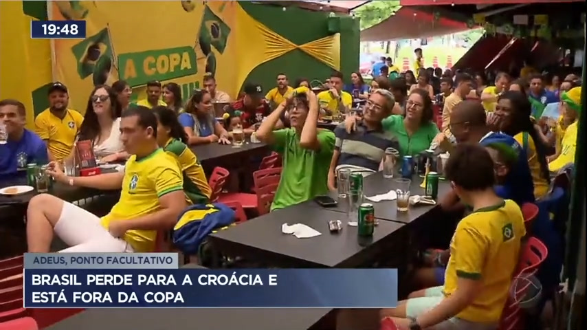 Vídeo: Brasil perde para a Croácia e está fora da Copa do Mundo