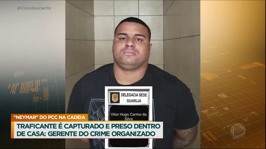 Vídeo: "Neymar do PCC" é preso no litoral de São Paulo
