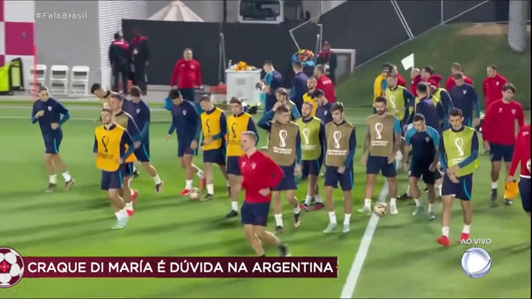 Vídeo: Conexão Catar : Craque argentino Di María é dúvida na primeira partida das semifinais
