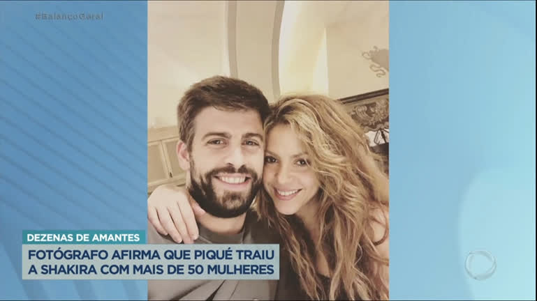 Vídeo: Fotógrafo revela que Piqué traiu Shakira várias vezes