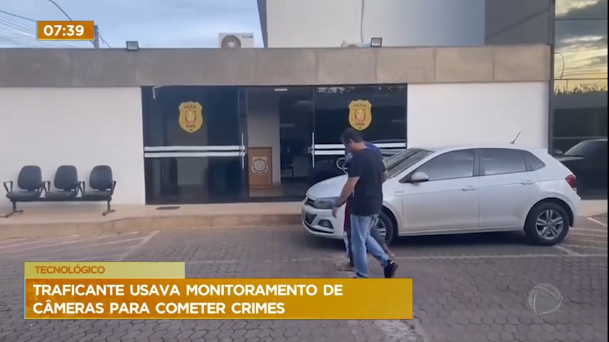 Traficante do DF instala câmeras em casa para monitorar ação policial