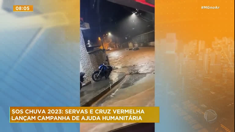 Vídeo: Servas lança campanha para ajudar atingidos pela chuva em Minas Gerais