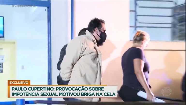 Vídeo: Exclusivo: Paulo Cupertino briga com companheiro de cela