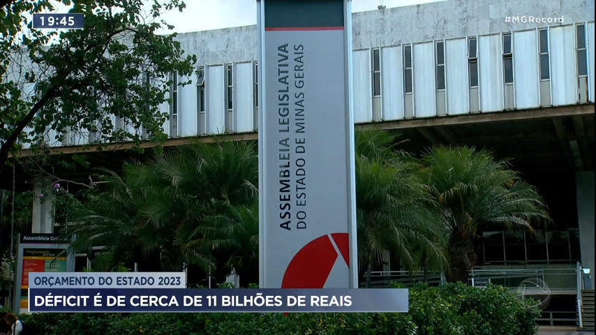 Vídeo: Déficit do Governo de Minas Gerais é de cerca de R$ 11 bilhões