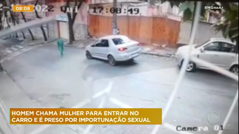 Vídeo: Homem é preso suspeito de importunar sexualmente grávida em Belo Horizonte