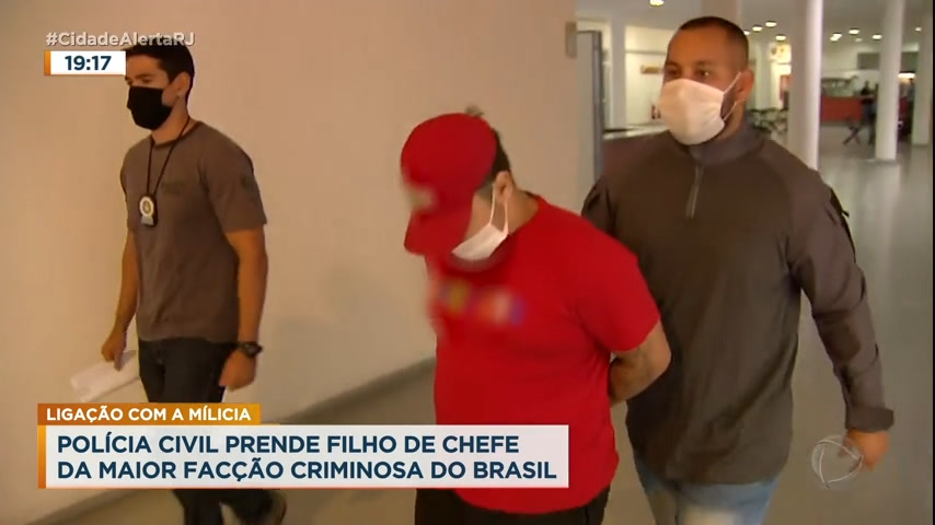 Vídeo: Polícia prende filho de chefe da maior facção criminosa do Brasil