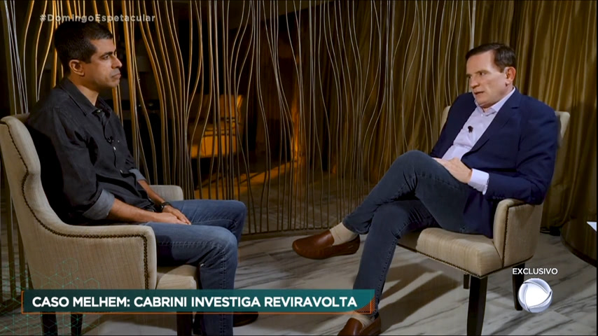 Vídeo: Exclusivo: Roberto Cabrini volta a entrevistar Marcius Melhem sobre novos detalhes do seu caso