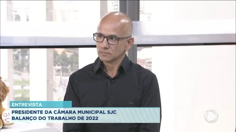 Vídeo: Presidente da Câmara de Vereadores de São José é entrevistado