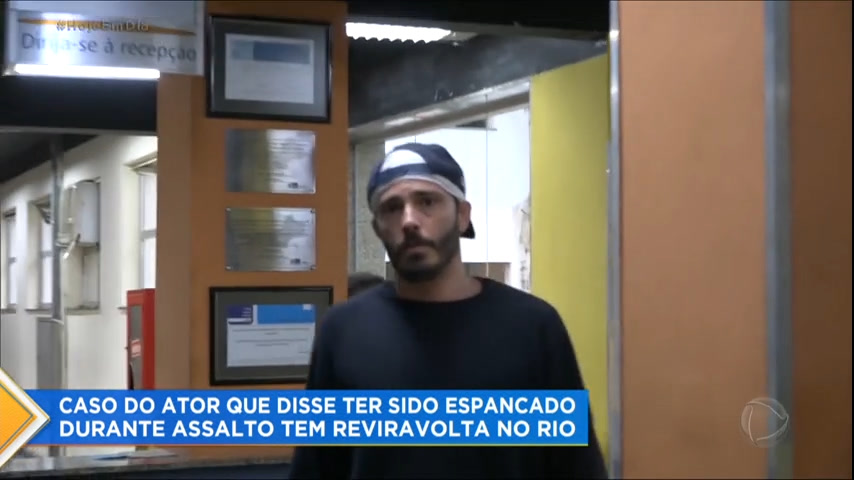 Vídeo: Polícia diz que ator Thiago Rodrigues caiu sozinho em dia de suposto assalto