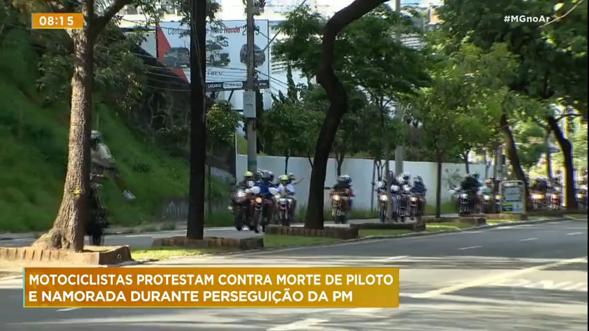 Vídeo: Motociclistas protestam depois de morte de jovem durante perseguição no Anel Rodoviário