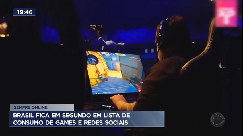 Vídeo: Brasil fica em segundo em lista de consumo de games e redes sociais