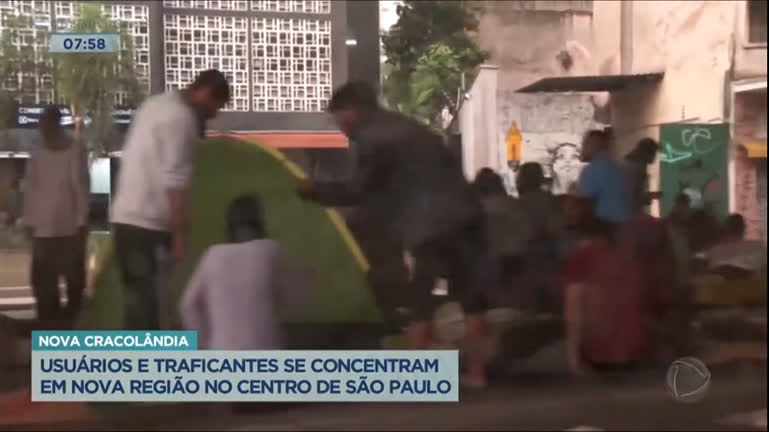 Vídeo: Nova Cracolândia: usuários e traficantes migram para outro local no centro de SP