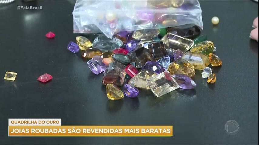 Vídeo: SP: Polícia apreende R$ 1 milhão em joias roubadas
