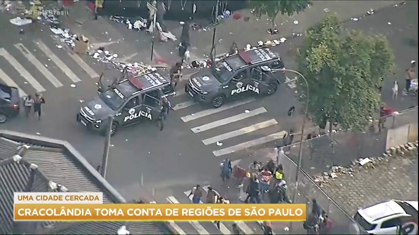 Vídeo: Operações contra traficantes dispersam usuários de drogas por várias regiões da capital paulista