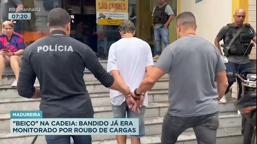 Vídeo: Ladrão de cargas é preso em flagrante em Madureira