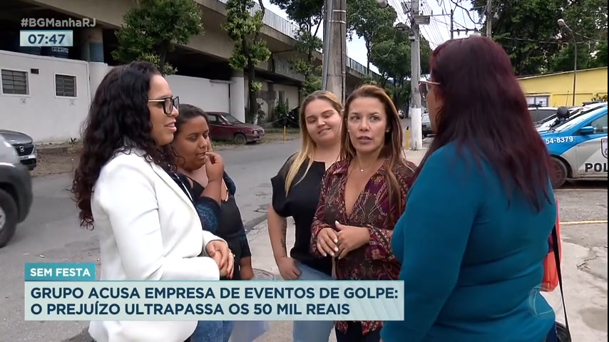 Vídeo: Grupo de mulheres acusa empresa de eventos de aplicar golpes em Campo Grande (RJ)
