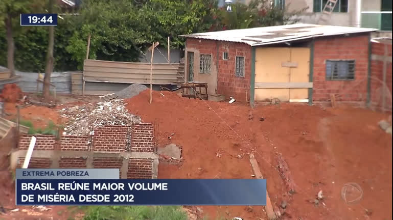 Vídeo: Brasil reúne maior volume de miséria desde 2012