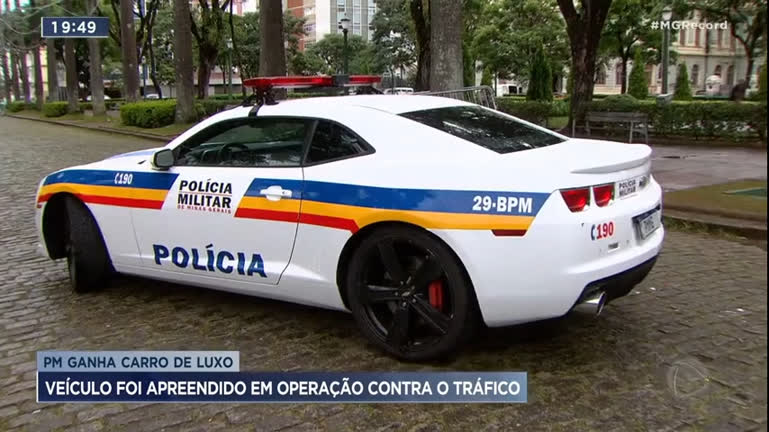 Vídeo: Frota da Polícia Militar ganha Camaro em Minas Gerais