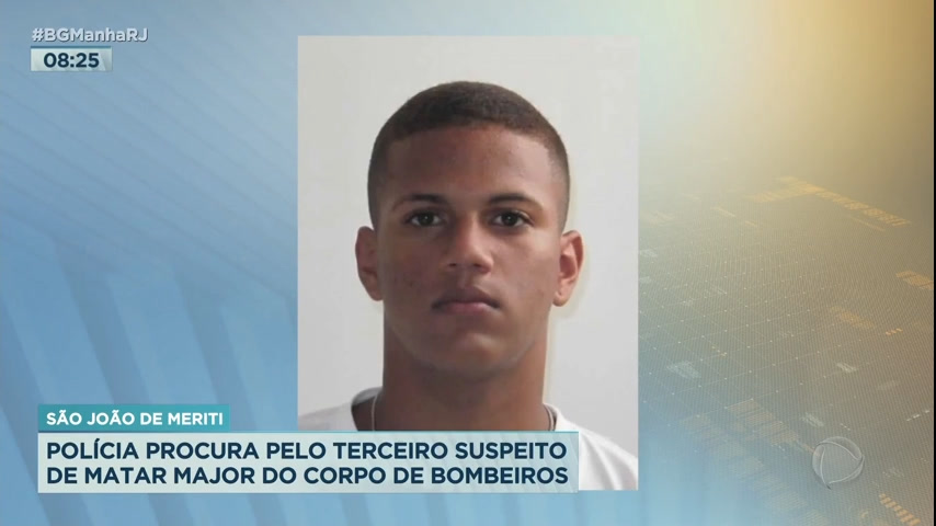 Vídeo: Polícia procura 3º suspeito de participação na morte de major do Corpo de Bombeiros no RJ