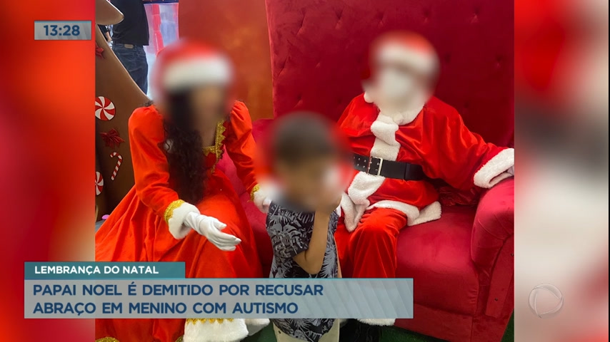 Vídeo: Papai Noel recusa foto com garoto autista e acaba demitido de shopping