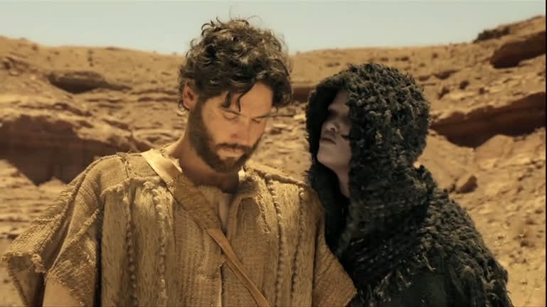 Jesus é tentado pelo Satanás no deserto | Jesus - RecordTV - R7 Novela ...