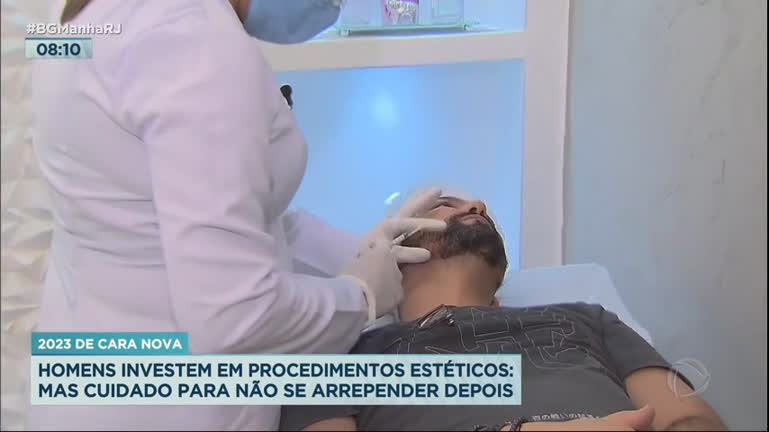 Vídeo: Homens investem em procedimentos estéticos no Rio