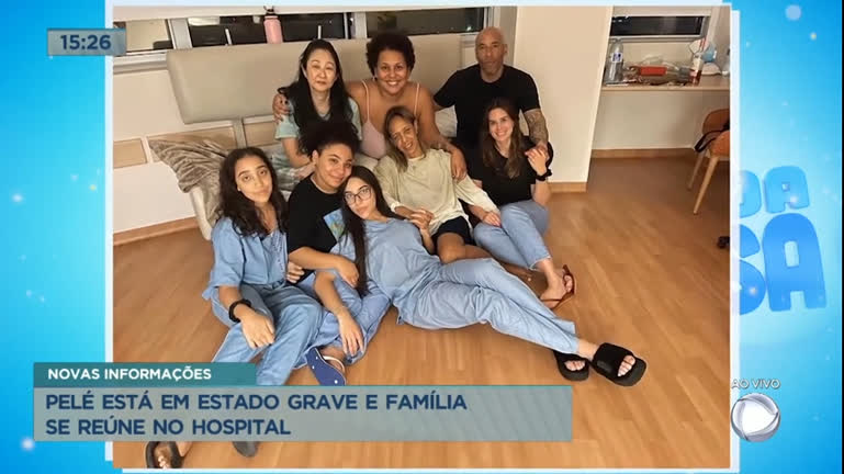 Vídeo: Pelé está em estado grave e família se reúne no hospital