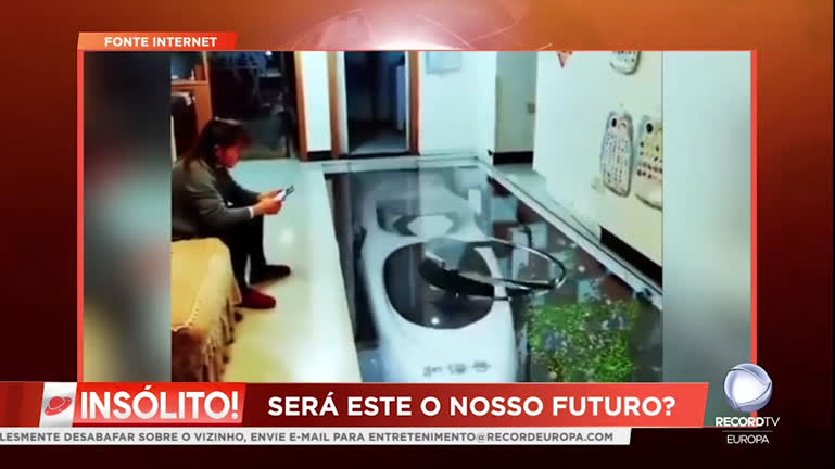 Vídeo: Imagens de um futuro utópico