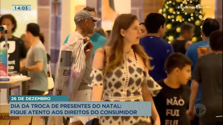 Vídeo: Especialista explica direitos do consumidor no dia da troca de presentes