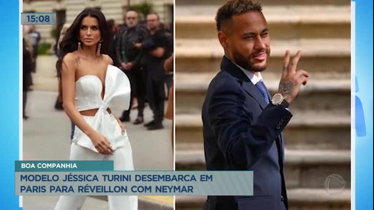 Vídeo: Modelo Jessica Turini desembarca em paris para réveillon com Neymar