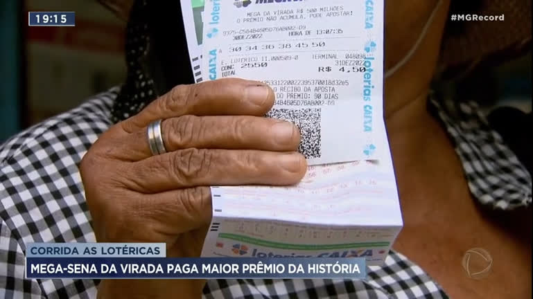 Vídeo: Mega-Sena da virada paga maior prêmio da história