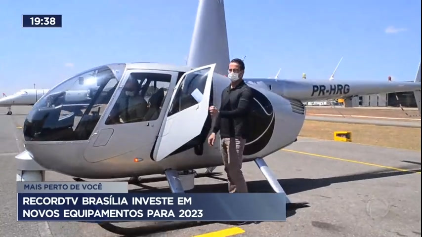 Vídeo: Record TV Brasília investe em novos equipamentos para 2023