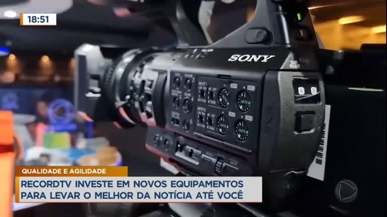 Vídeo: Record TV Brasília investe em novos equipamentos para levar o melhor da notícia até você