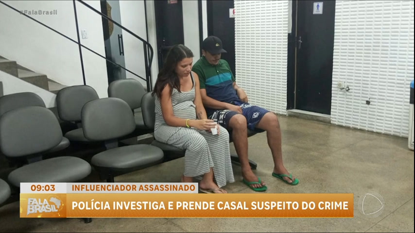 Vídeo: Polícia prende casal suspeito de matar influenciador em SP