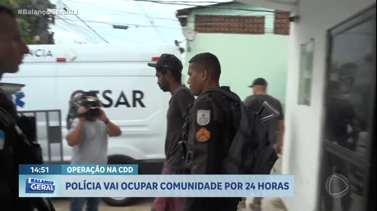 Vídeo: Polícia Militar ocupa a Cidade de Deus, no Rio, por 24h em operação