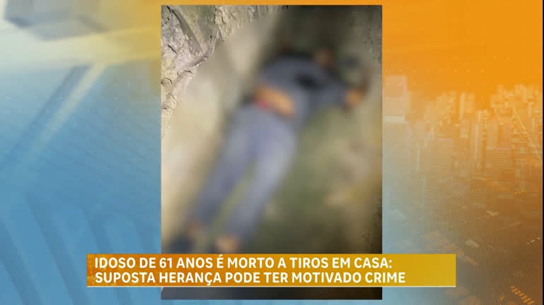 Vídeo: Idoso é morto a tiros em Belo Horizonte