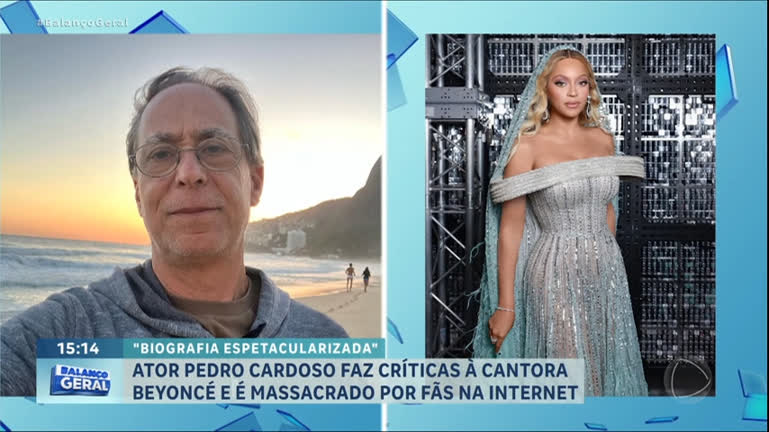 Vídeo: Pedro Cardoso é criticado por dizer que fama de Beyoncé não é pelo talento musical